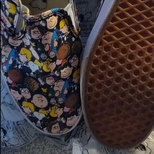 Charlie Brown and Snoopy Vans
